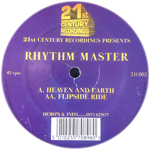 Rhythm Master - Heaven And Earth / Flipside Ri...