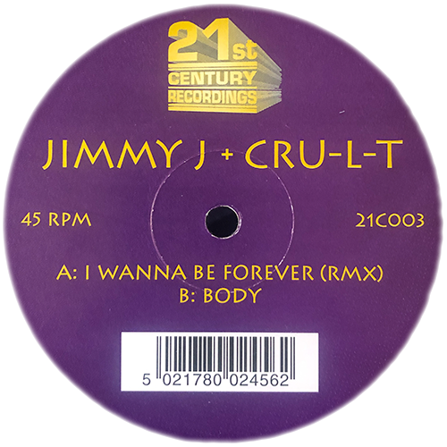 Jimmy J + Cru-L-T - I Wanna Be Forever (Rmx) / Bod...