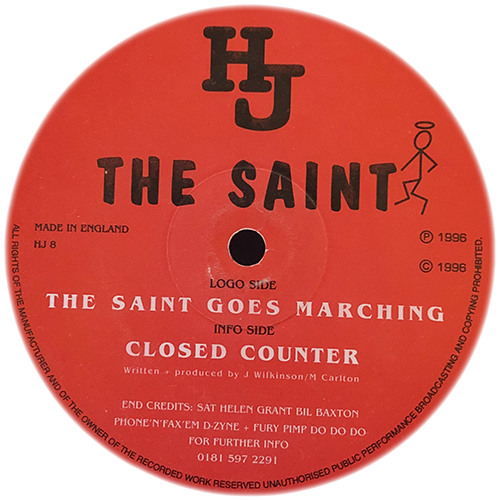 The Saint - The Saint Goes Marching / Closed Counter 