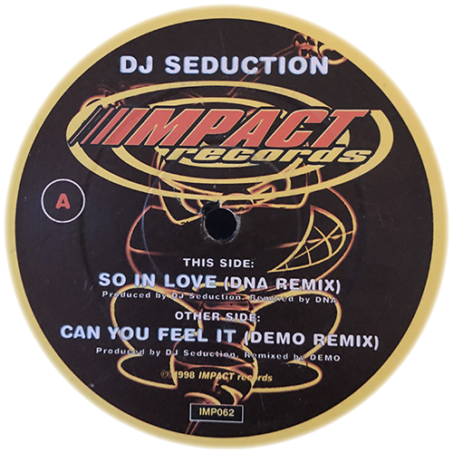 DJ Seduction - So In Love / Can You Feel It (...