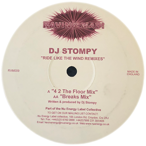 DJ Stompy - Ride Like The Wind Remixes