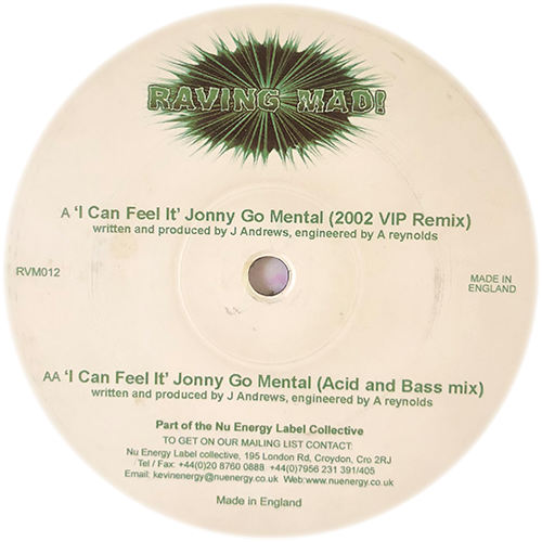 Jonny Go Mental - I Can Feel It