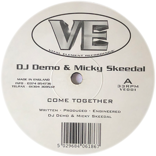 DJ Demo & Micky Skeedal - Come Together / Million Miles