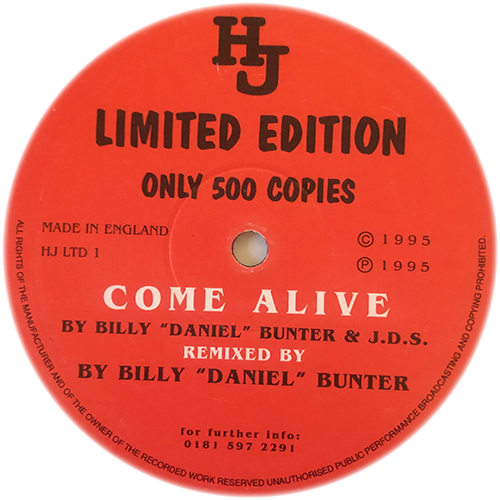 Billy Bunter & JDS - Come Alive (Remix)