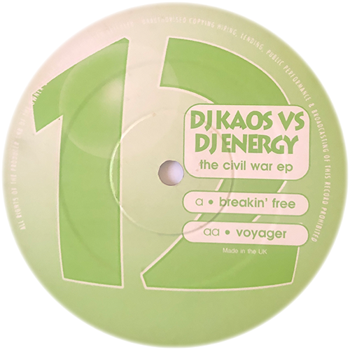 DJ Kaos vs DJ Energy - The Civil War EP