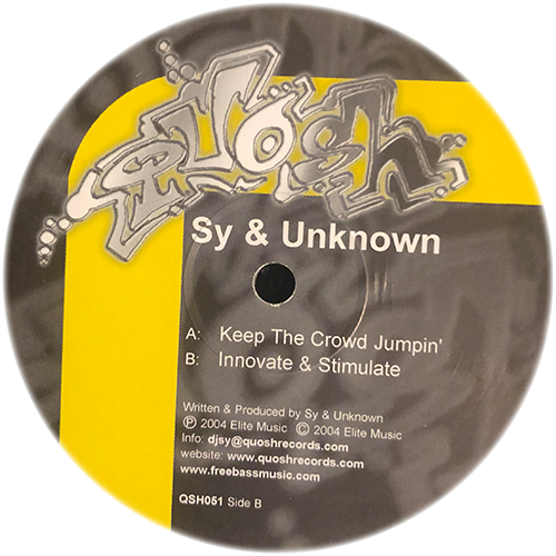 Sy & Unknown - Keep The Crowd Jumpin / Innovate & Stimulate