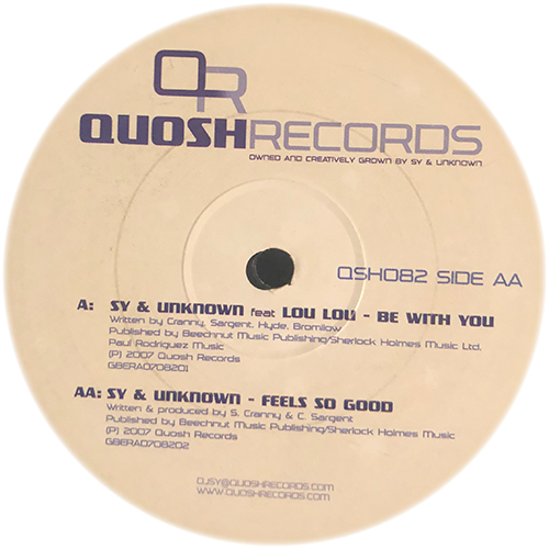 Sy & Unknown Feat Lou Lou / Sy & Unknown - Be With You / Feels So Good