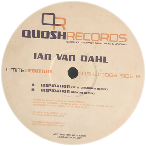 Ian Van Dahl - Inspiration (Remixes)