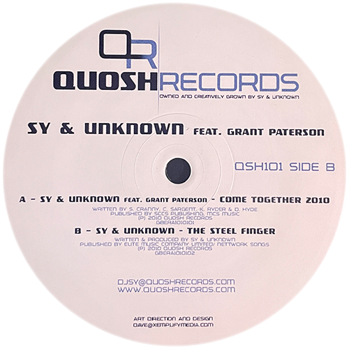 Sy & Unknown Feat. Grant Pater... - Come Together 2010 / The Steel...